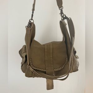 Free People Boho Leather Bag- worn twice. Excellent Condition.